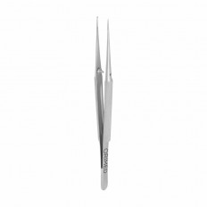 PĘSETA MIKROCHIRURGICZNA FIG. 6 - Prosta, ząbki 1x2, dł. 15.5 cm, "typ OPL-Ergo"