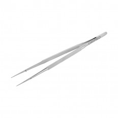 PĘSETA MIKROCHIRURGICZNA FIG. 8 - Prosta, ząbki 1x2, dł. 18 cm, uchwyt "typ OPL-Ergo”