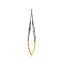 IGŁOTRZYMACZ MIKROCHIRURGICZNY BARRAQUER - Prosty, dł. 14 cm, TC, do nici od 6/0 do 10/0